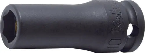 3/8 Sq. Dr. Socket  10mm 6 point Length 50mm Slide Magnet