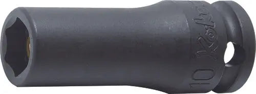 3/8 Sq. Dr. Socket  11mm 6 point Length 50mm Slide Magnet