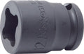 3/8 Sq. Dr. Socket  14mm 4 point Length 32mm Weld Nut