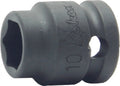 3/8 Sq. Dr. Socket  19mm 6 point Length 25mm Thin walled