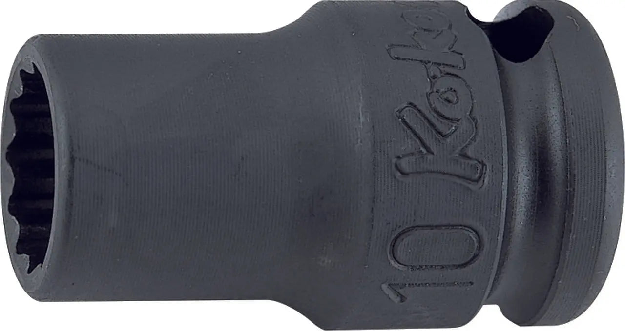 3/8 Sq. Dr. Socket  14mm 12 point Length 32mm Thin walled