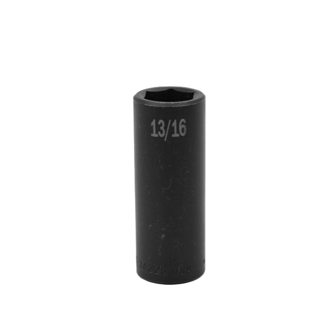 SK Tools USA - 1/2" Drive 6 Point Deep Fractional Impact Socket (3/8"-15/16")