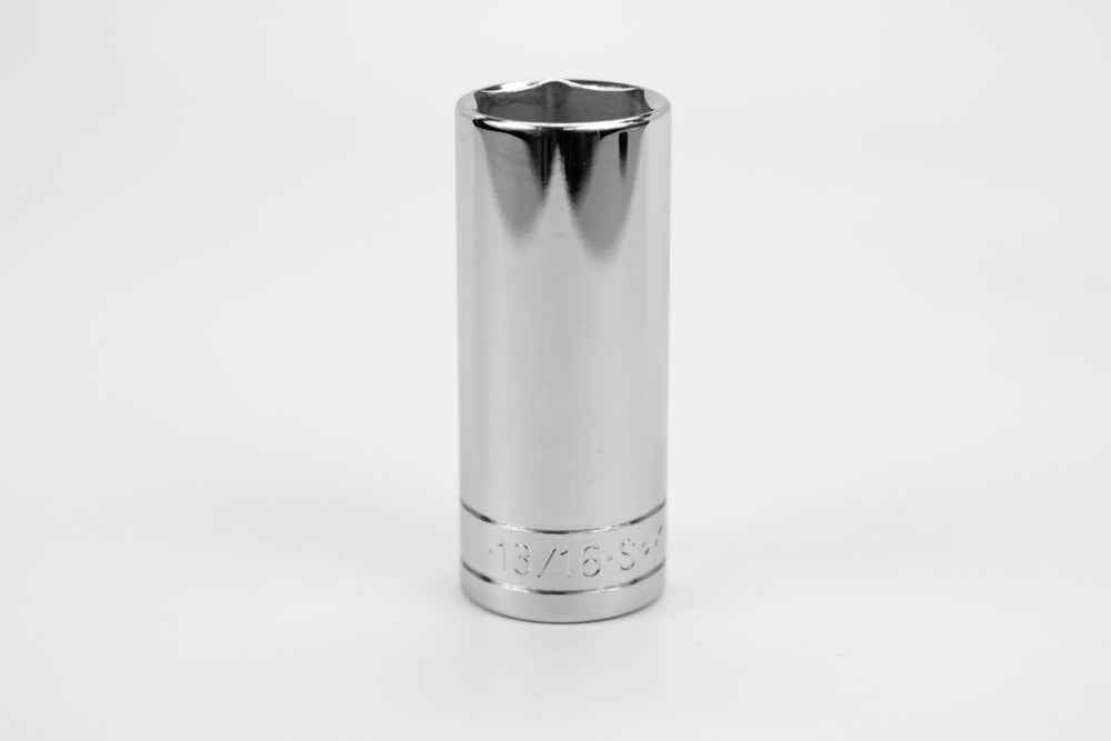SK Tools USA - 3/8" Drive 6 Point Fractional Deep Chrome Socket (5/16" - 1")
