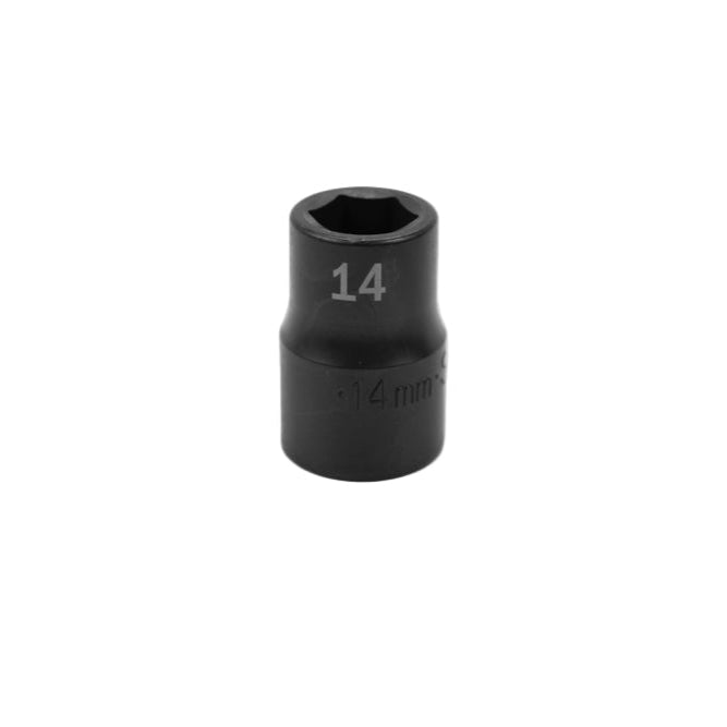 SK Tools USA - 1/2" Drive 6 Point Standard Metric Impact Socket (8mm-20mm)