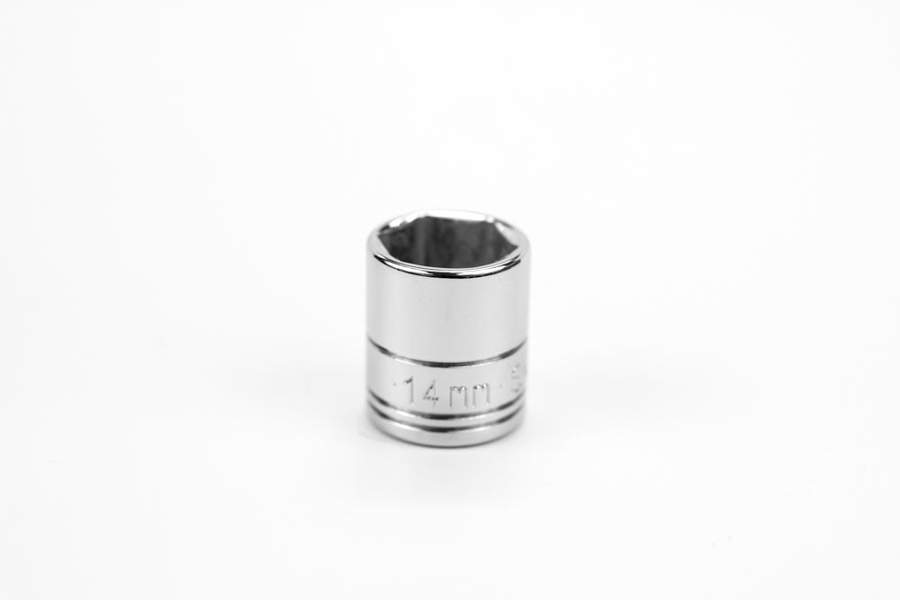 SK Tools USA - 1/4" Drive 6 Point Metric Standard Chrome Socket (4mm - 16mm)