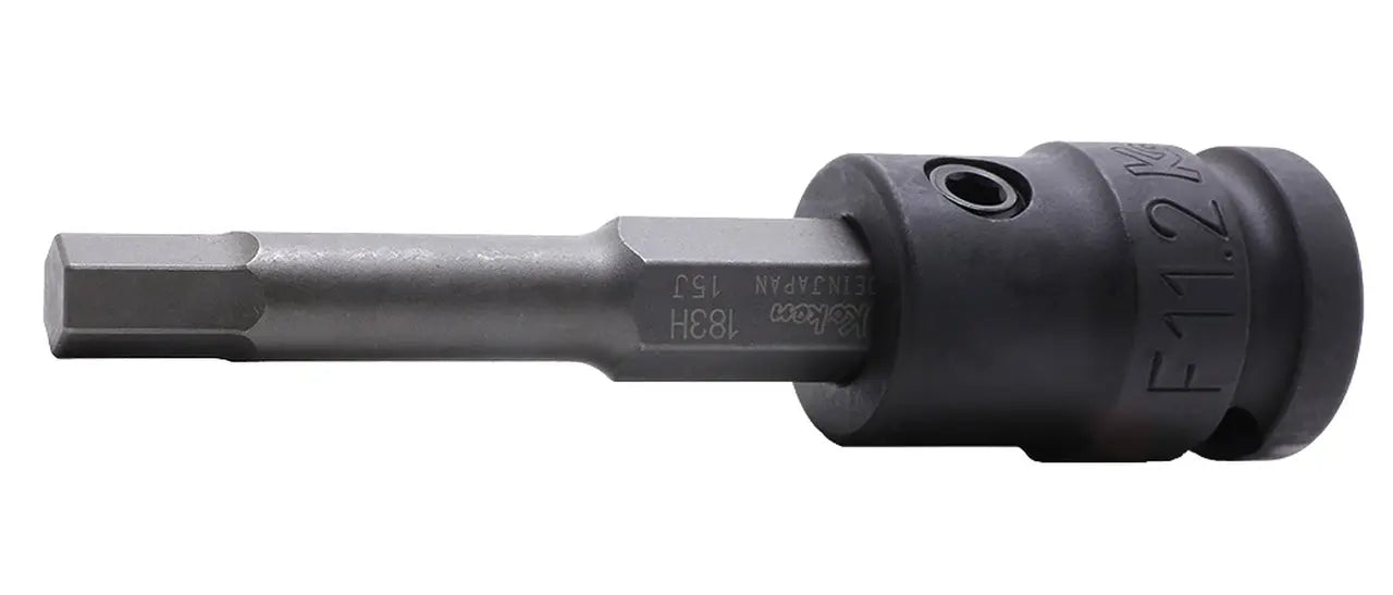 1/2 Sq. Dr. Bit Socket  12mm Hex Length 98mm