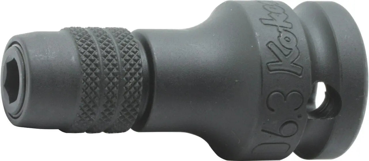 1/2 Sq. Dr. Adaptor  1/4 For 1/4H Bit Length 55mm Locking Quick release