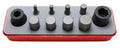 1/2 Sq. Dr. Bit + Bit Holder Set  5-19mm Hex   10 pieces