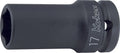 1/2 Sq. Dr. Socket  15mm 6 point Length 60mm Thin walled