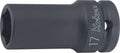 1/2 Sq. Dr. Socket  13mm 6 point Length 60mm Thin walled