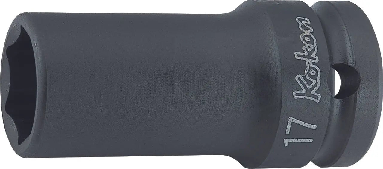 1/2 Sq. Dr. Socket  10mm 6 point Length 60mm Thin walled