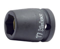 1/2 Sq. Dr. Socket  19mm 6 point Length 38mm Magnet