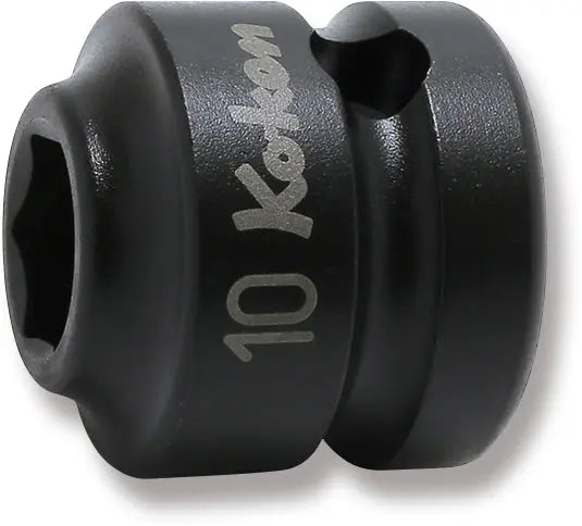 1/2 Sq. Dr. Socket  10mm 6 point Length 23mm Thin walled