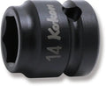 1/2 Sq. Dr. Socket  14mm 6 point Length 25mm Thin walled
