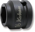 1/2 Sq. Dr. Socket  16mm 6 point Length 26mm Thin walled