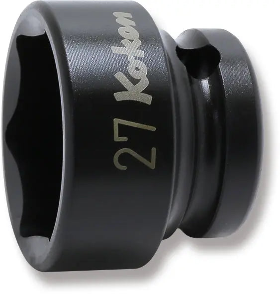 1/2 Sq. Dr. Socket  27mm 6 point Length 28.5mm Thin walled