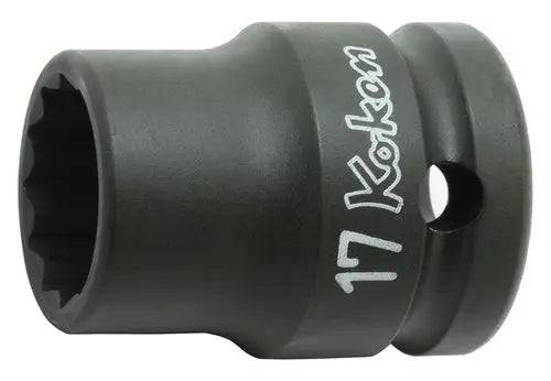 1/2 Sq. Dr. Socket  27mm 12 point Length 40mm Thin walled