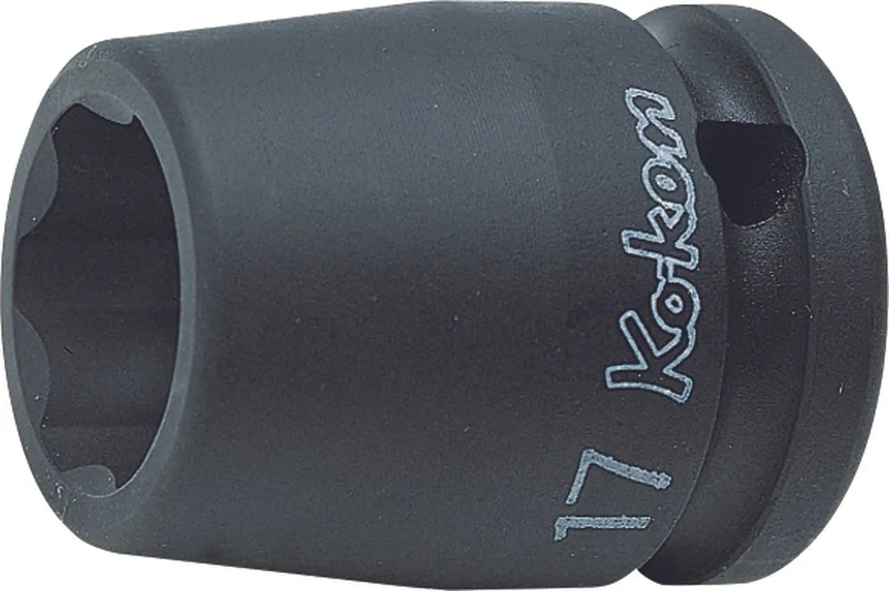 1/2 Sq. Dr. Socket  17mm Surface Drive Length 38mm