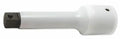 1/2 Sq. Dr. Extension Bar with Plastic Protector    Length 125mm Pin type Turnable POM cover