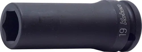 5/8 Sq. Dr. Socket  19mm 6 point Length 90mm