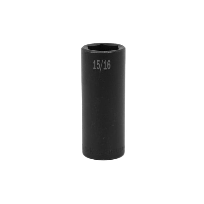 SK Tools USA - 1/2" Drive 6 Point Deep Fractional Impact Socket (3/8"-15/16")