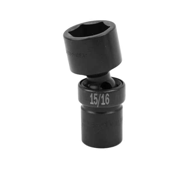 SK Tools USA - 1/2" Drive 6 Point Swivel Fractional Impact Socket (1/2" - 1-1/4")