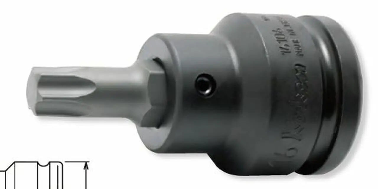 3/4 Sq. Dr. TORX® T55 Bit Socket - Length 76mm