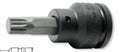 3/4 Sq. Dr. Bit Socket XZN M18 Triple Square Length 76mm