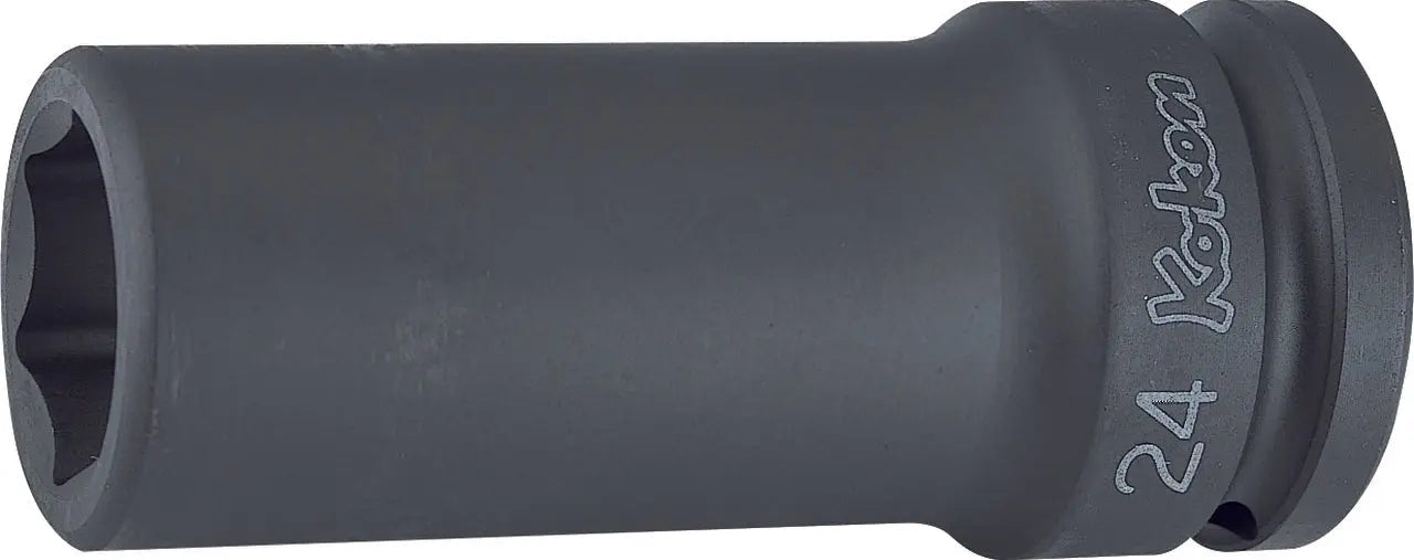 3/4 Sq. Dr. Socket  18mm 6 point Length 100mm Thin walled