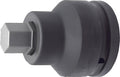 1.1/2 Sq. Dr. Bit Socket  19mm Hex Length 115mm