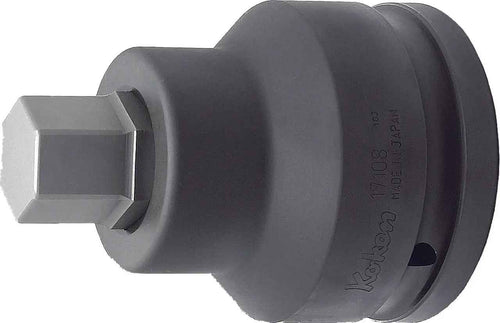 1.1/2 Sq. Dr. Bit Socket  27mm Hex Length 115mm