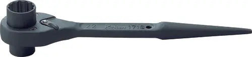 Spud Ratchet  13 x 17mm 12 point Length 250mm