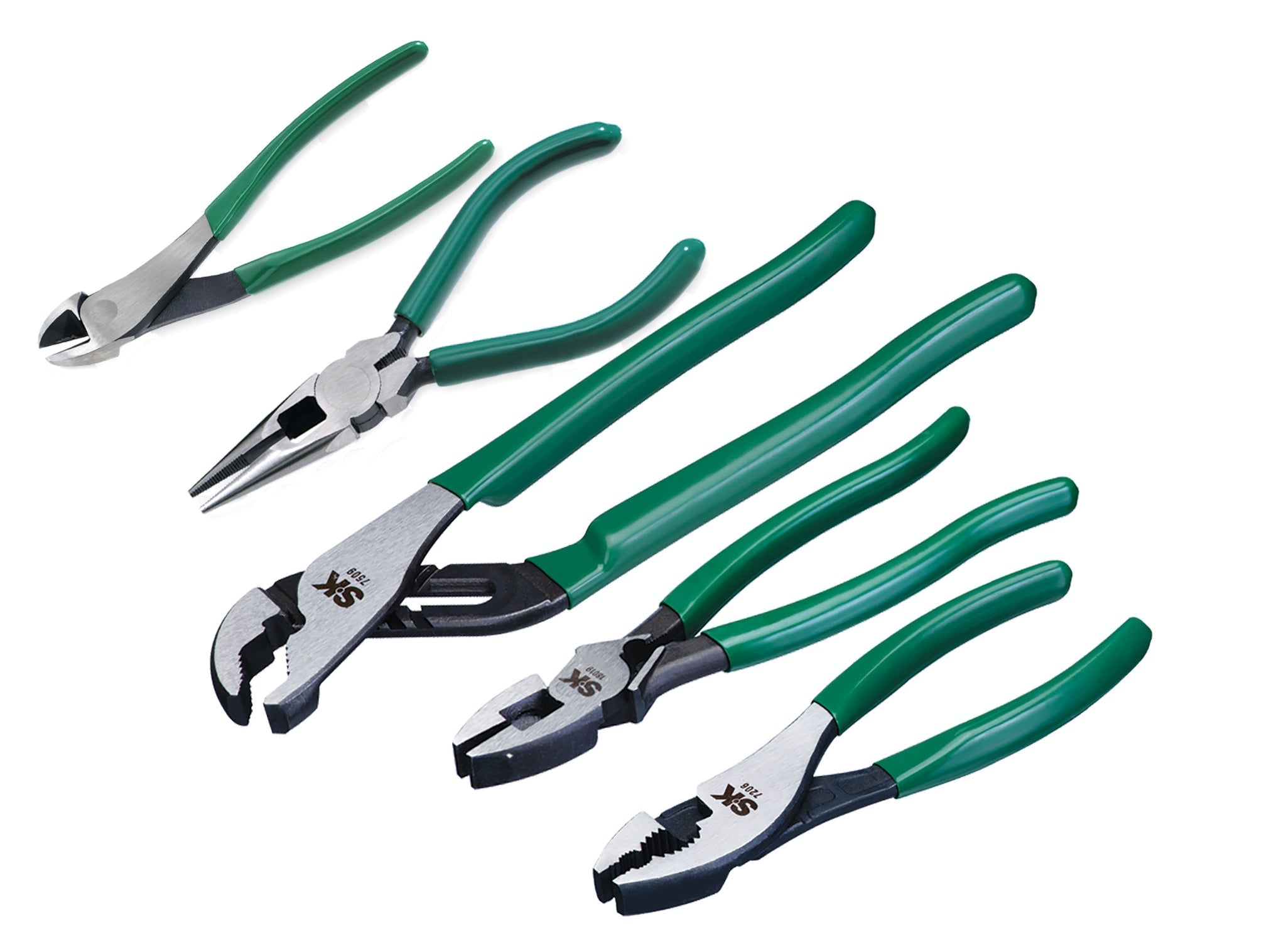 SK Tools USA - 5 Piece General Purpose Pliers Set
