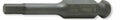 7/16 Hex Dr. Bit  4mm Hex Length 75mm