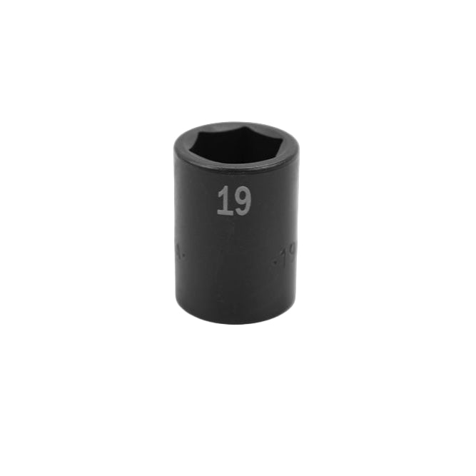 SK Tools USA - 1/2" Drive 6 Point Standard Metric Impact Socket (8mm-20mm)