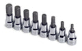 SK Tools USA - 8 Piece 3/8" Drive Metric Hex Bit Socket Set