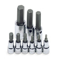 SK Tools USA - 9 Piece 3/8" and 1/2" Drive Metric Hex Bit Socket Set
