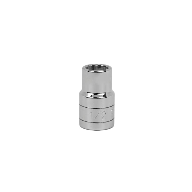 SK Tools USA - 1/2" Drive 12 Point Fractional Standard Chrome Socket (3/8" - 9/16")