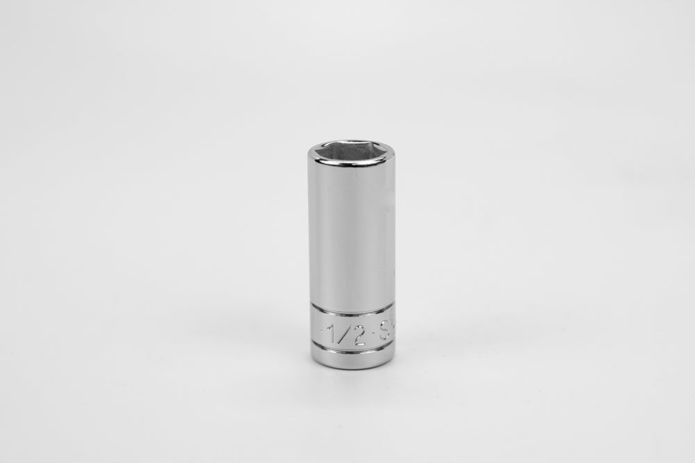SK Tools USA - 3/8" Drive 6 Point Fractional Deep Chrome Socket (5/16" - 1")