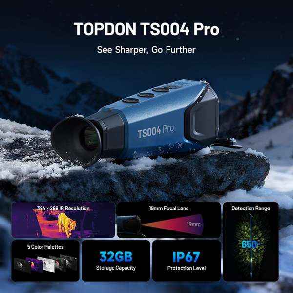 TOPDON 19mm Thermal Monocular