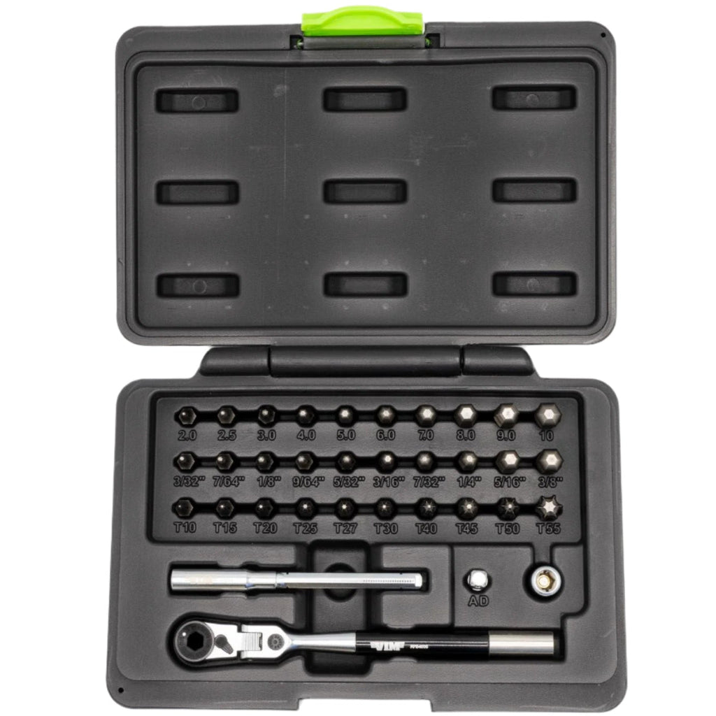 VIM Tools - 34 PC. BALL HEX AND TORX BIT SET