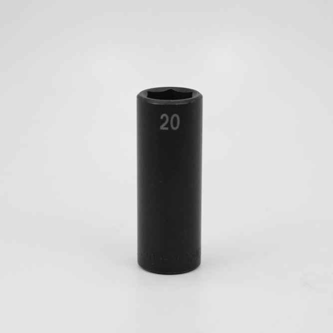 SK Tools USA - 1/2" Drive 6 Point Deep Metric Impact Socket (10mm - 36mm)