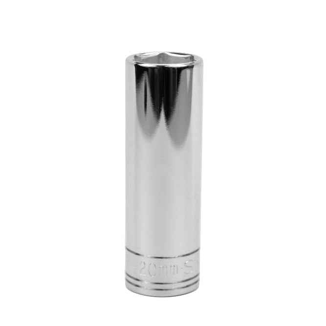 SK Tools USA - 1/2" Drive 6 Point Metric Deep Chrome Socket (10mm - 32mm)