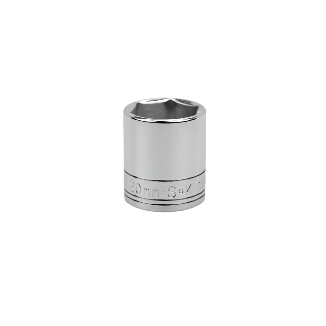 SK Tools USA - 3/8" Drive Metric Standard Chrome Sockets – (6mm-21mm)