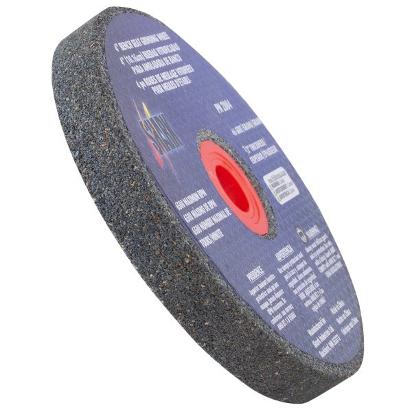 Shark Industries - Bench Seat Grinding Wheel Type 1 . Size 4″ x 1/2″ – 46 Grit. Made of Aluminum Oxide
