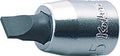 1/4 Sq. Dr. Bit Socket Slotted 1.2X8  Length 25mm