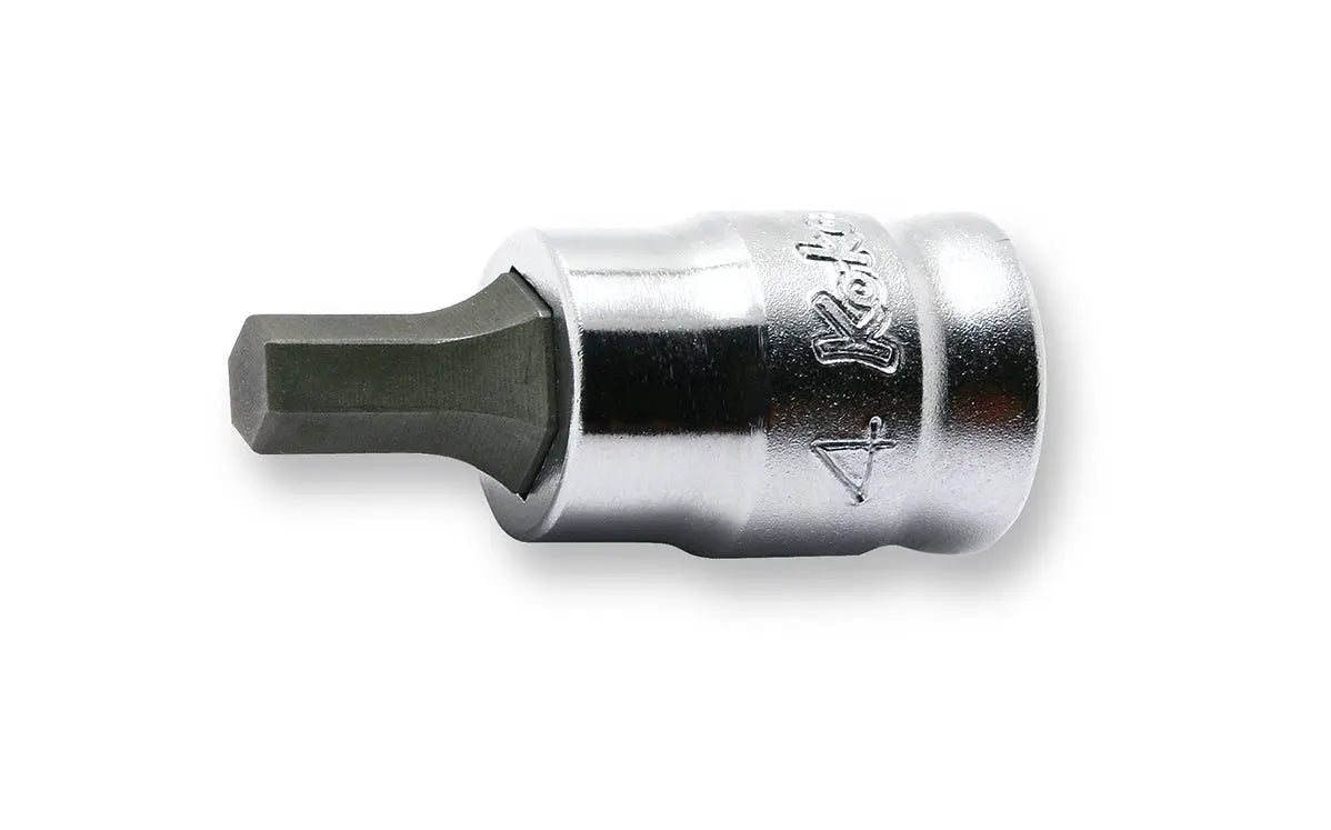 1/4 Sq. Dr. Bit Socket  4mm 6 point Length 50mm Z-series