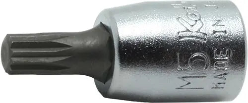 1/4 Sq. Dr. Bit Socket XZN M6  Length 28mm