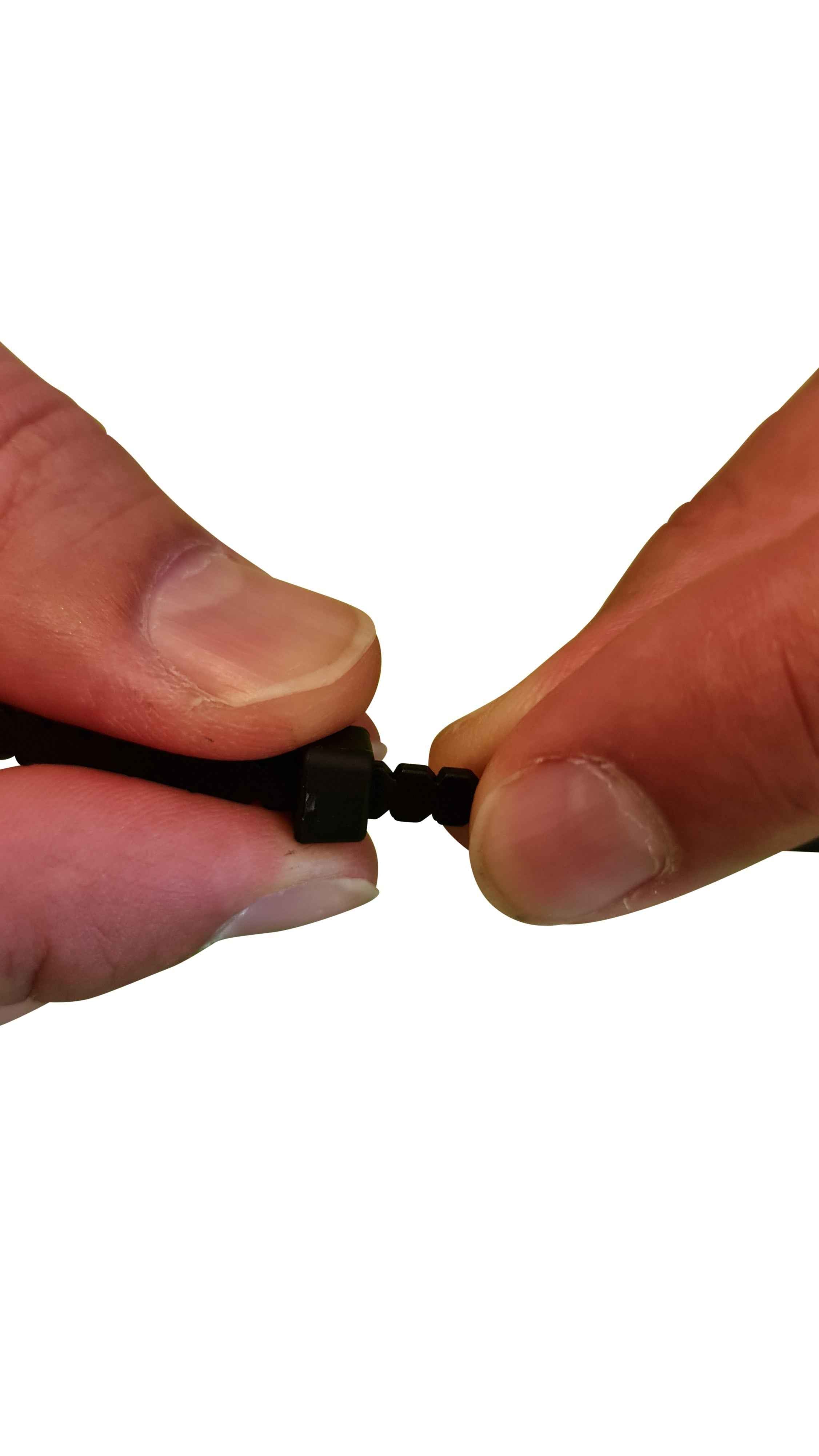 Strategic Tools & Equipment Co 4” Twist-to-Break Cable Ties 100 Pack