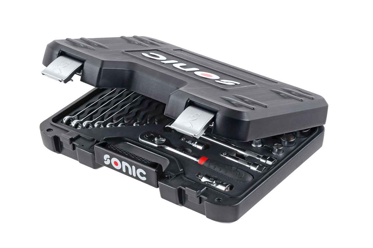 Sonic Tools - MCS Metric Socket & Wrench Set 3/8", 37-PCS